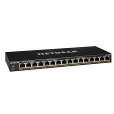 Netgear GS316P 16-Port Gigabit Ethernet Unmanaged PoE+ Switch with FlexPoE (115W)